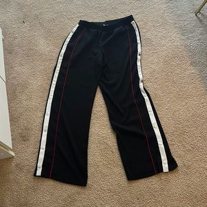 Bar III Wideleg Snap Pants